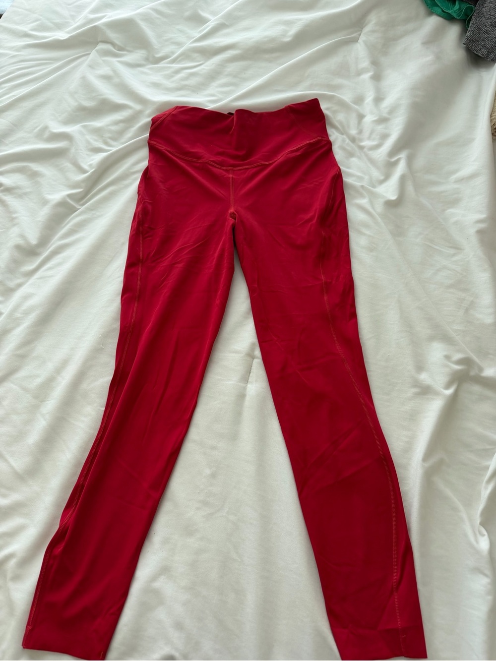 lululemon athletica Red High-Rise Leggings